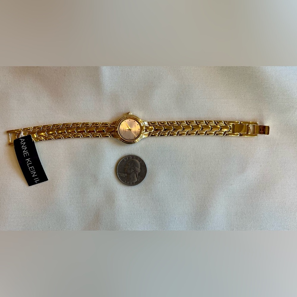 Anne Klein II Gold Quartz Women's Watch - Picture 15 of 16